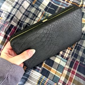 New Leatherette Merona Clutch Wallet